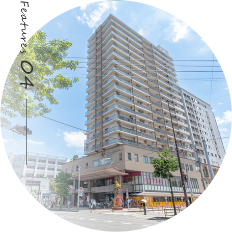 薬院大通駅から徒歩1分